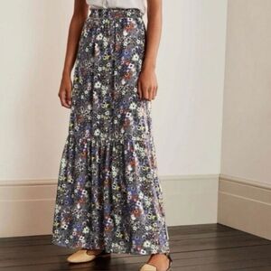 BODEN Ashburnham Maxi Skirt size 14 Floral
